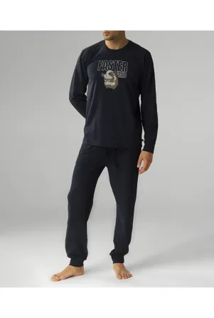 Чоловіча піжама (довгі штани, довгий рукав) Atlantic NMP-376 L Київ