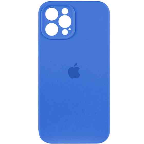 Чохол для смартфона Silicone Full Case AA Camera Protect for Apple iPhone 12 Pro 3,Royal Blue Киев