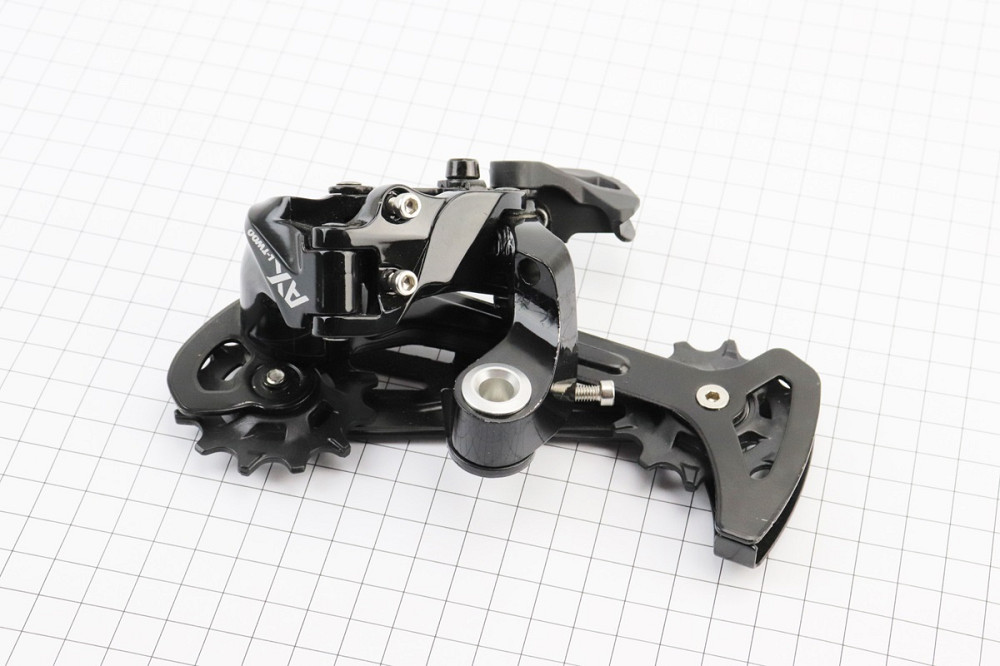 Перемикач ланцюга задній 12зв. кріпл. болт, чорний AX RD-A12-X Київ - фото 2