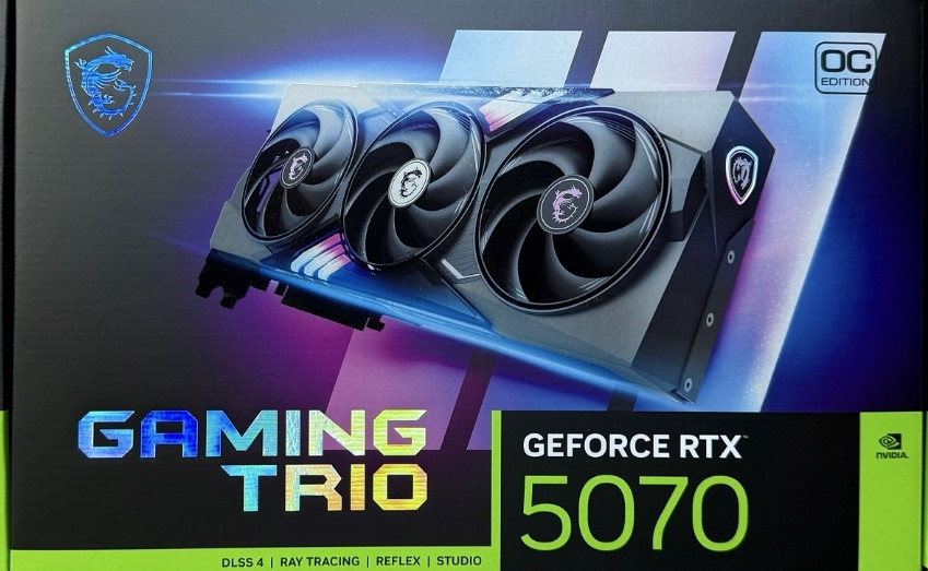 MSI GeForce RTX 5070 12G GAMING TRIO OC 2 шт. New! Харьков - изображение 7