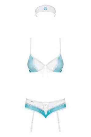 Костюм медсестры Obsessive 834-CST-6 S/M Sex Aura Киев