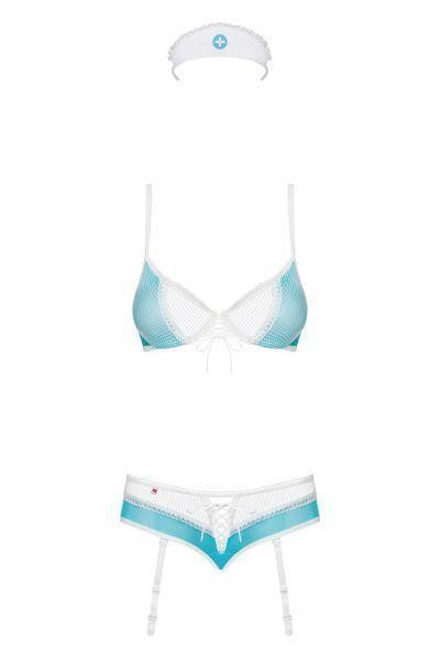 Костюм медсестры Obsessive 834-CST-6 S/M Sex Aura Киев - изображение 6