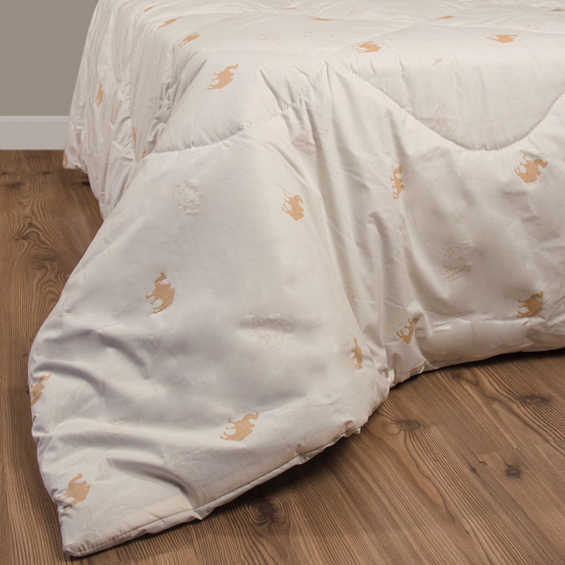 Одеяло из верблюжьей шерсти стеганое 210×230 евро+ Киев - изображение 1