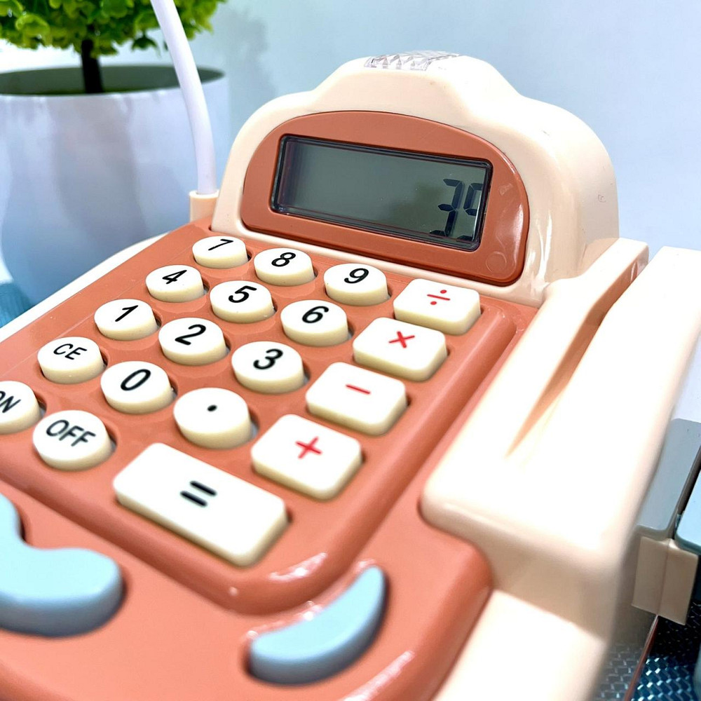 Касовий апарат Xie Toys з мікрофоном/сканером та продуктами (6761A) Чернигов - изображение 10