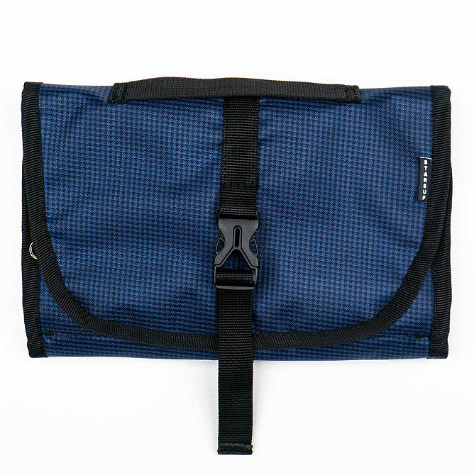 Дорожній несесер органайзер з гачком та дзеркалом для косметики StarsUp ST-M (Синій) Суми - фото 1