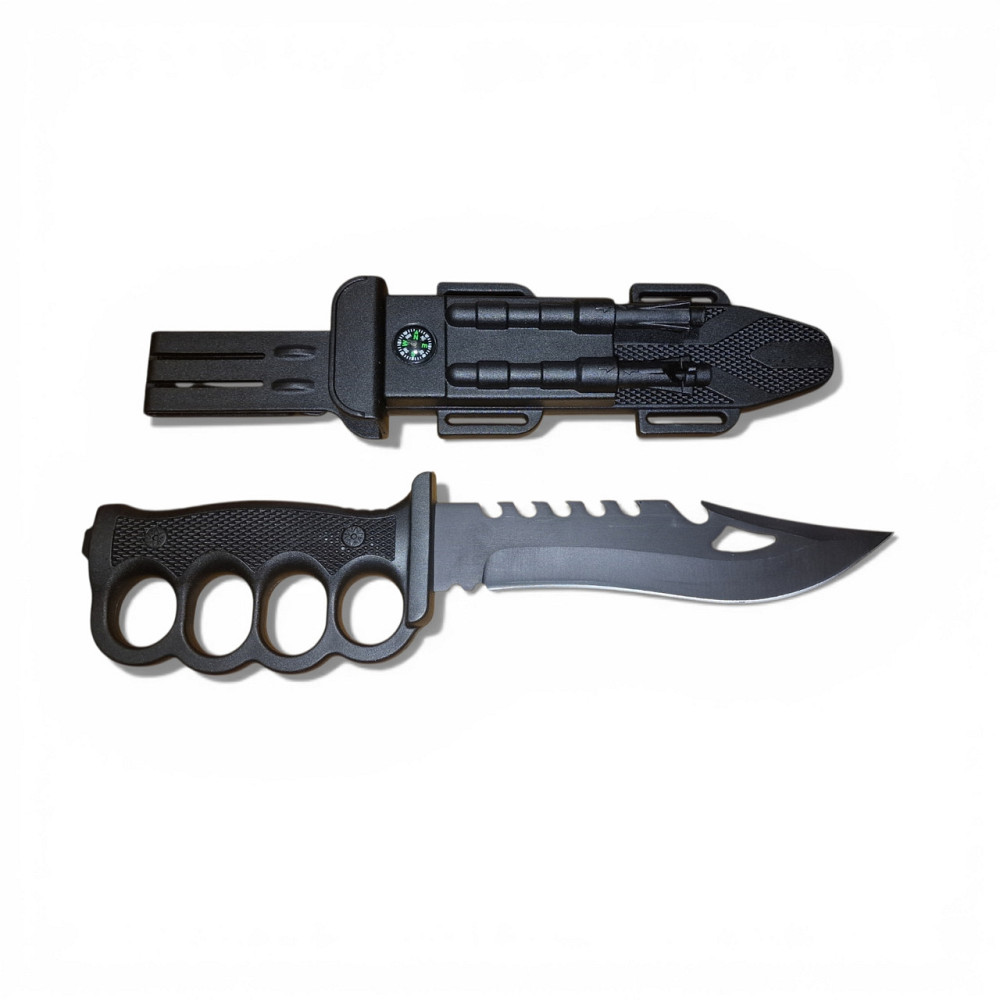 Туристический походный с компасом точилом свисток 5 в 1 Одесса - изображение 3