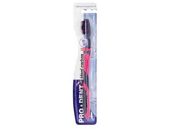Зубная щетка 1шт Carbon средняя жесткость ТМ PRO DENT Киев