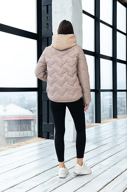 Женская стильная стёганная куртка весна-осень . 44-54р Киев - изображение 8