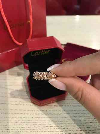 Cartier кільце зубчики в рожевому золоті/карті кільце зубчики рожеве золото Одеса