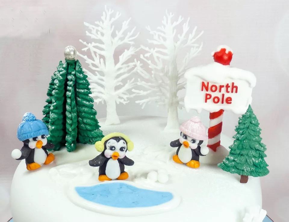 Молд новогодний 79 на 94 мм серый Киев - изображение 9