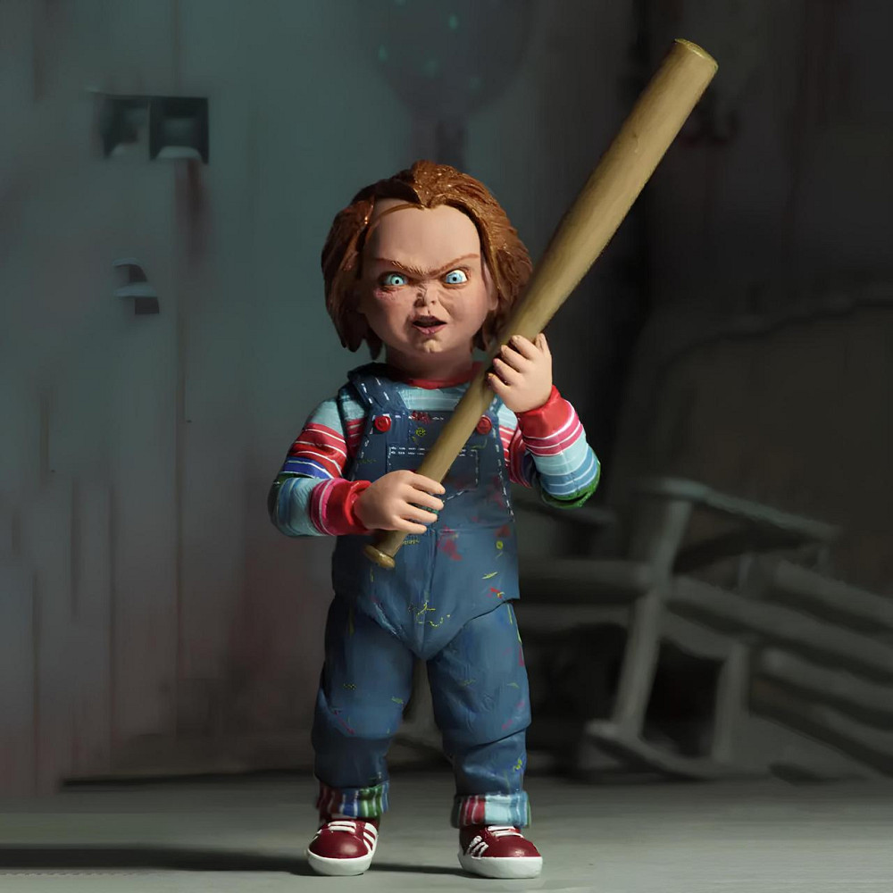 NECA Лялька Чакі. Фігурка із фільму Чакі. Іграшка Chucky. Чаки із змінними аксесуарами 10 см Київ - фото 2