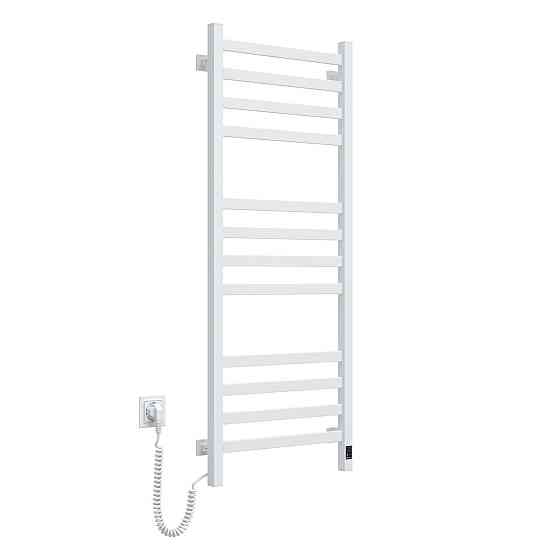 Електрична рушникосушка NAVIN Avangard 480х1200 Sensor з Wi-Fi та таймером, біла, ліва Київ