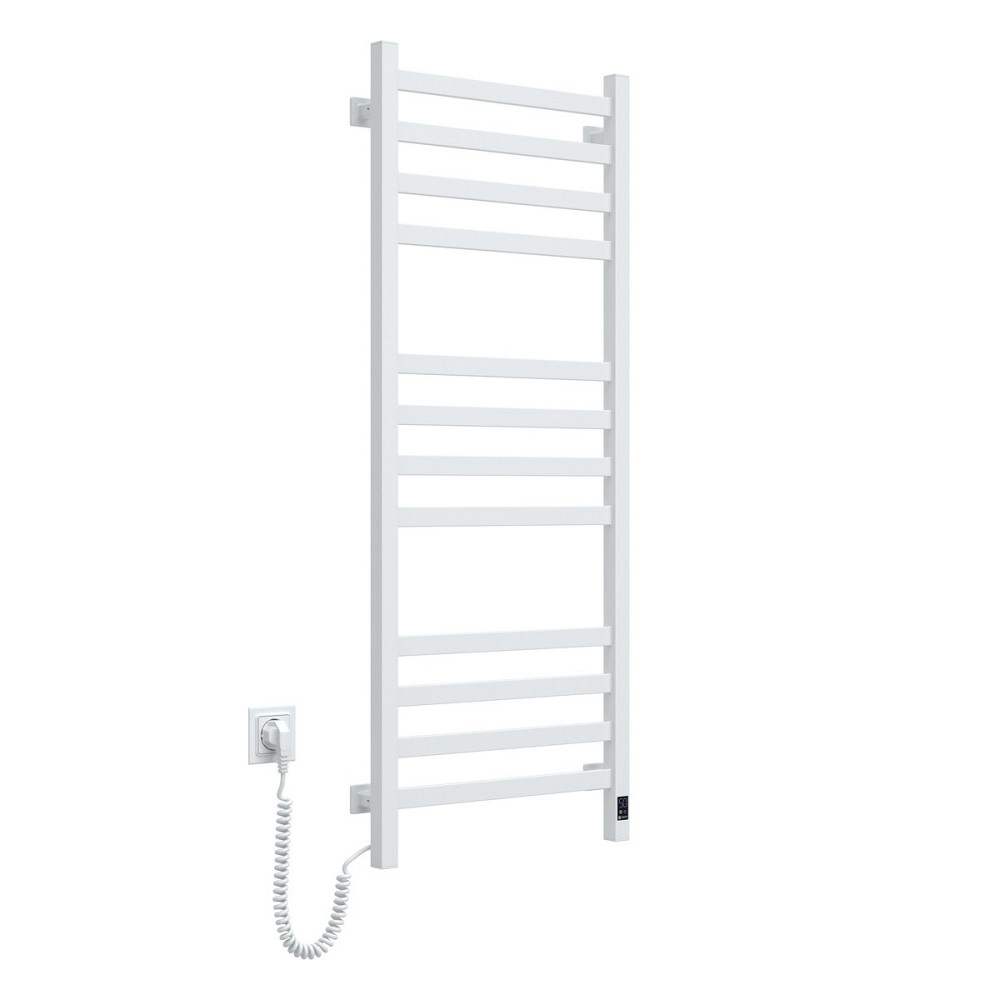 Електрична рушникосушка NAVIN Avangard 480х1200 Sensor з Wi-Fi та таймером, біла, ліва Київ - фото 2