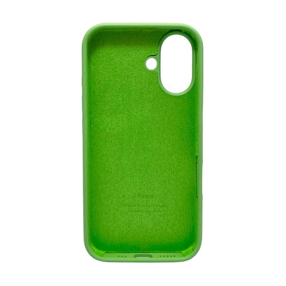 Чохол для смартфона Silicone Full Case AA Open Cam for Apple iPhone 16 1,Mint Киев - изображение 3