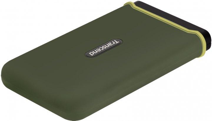SSD накопичувач Transcend USB 3.1 Gen 2 Type-C ESD380C 2TB Military Green (6814380) Київ - фото 2