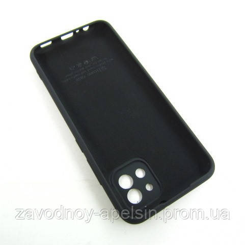 Samsung A03 A035 Чохол силіконовий Захист камери (чорний) Одеса - фото 2