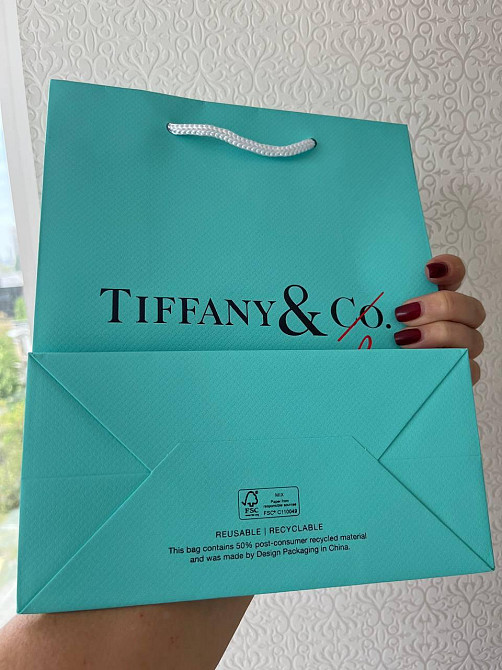 Tiffany подарунковий пакет / Тіффані пакет пакувальний пакет для подарунка Одеса - фото 5