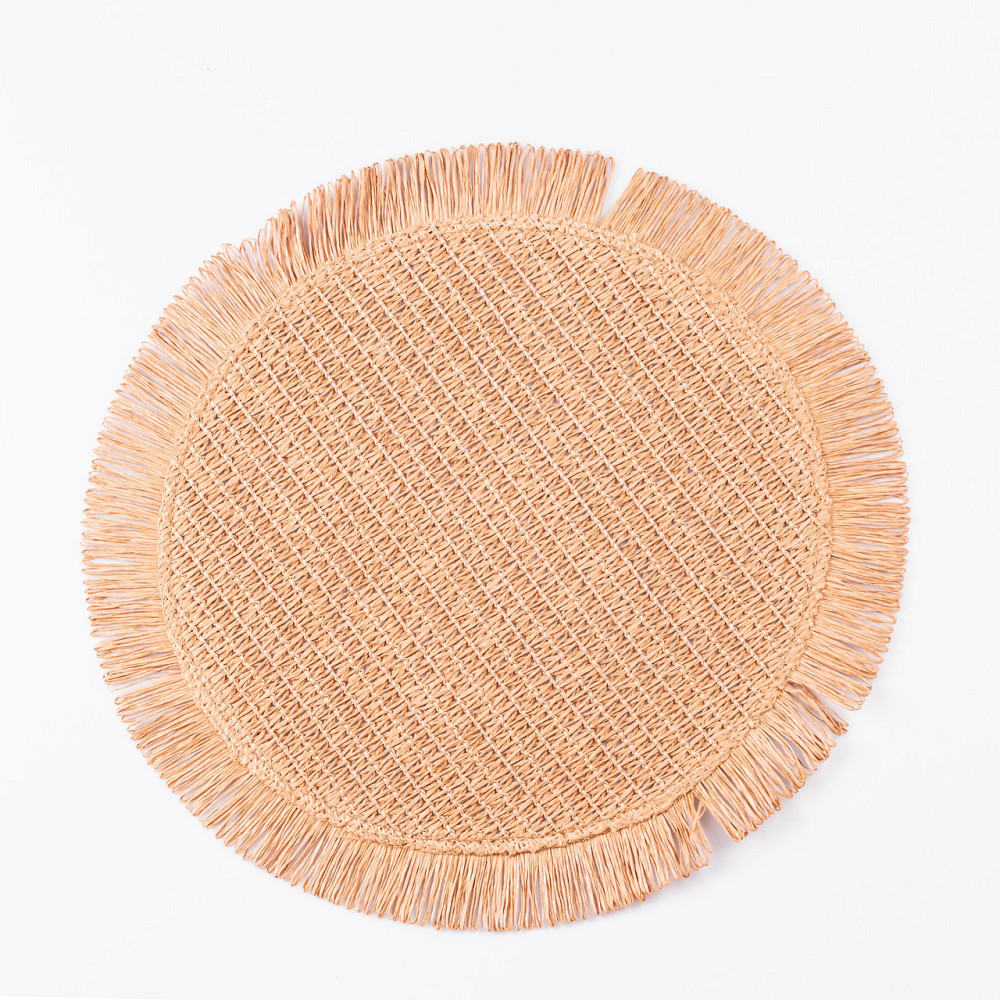 Салфетка сервировочная на стол круглая Ø38 (см) под тарелки HP-35-7BR Киев - изображение 2