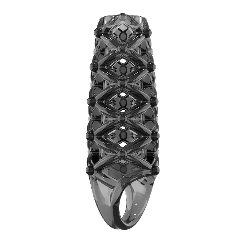 Стимулирующая насадка Meleon - Lace Locking Sleeve, PS-09 Sex Aura Киев - изображение 4