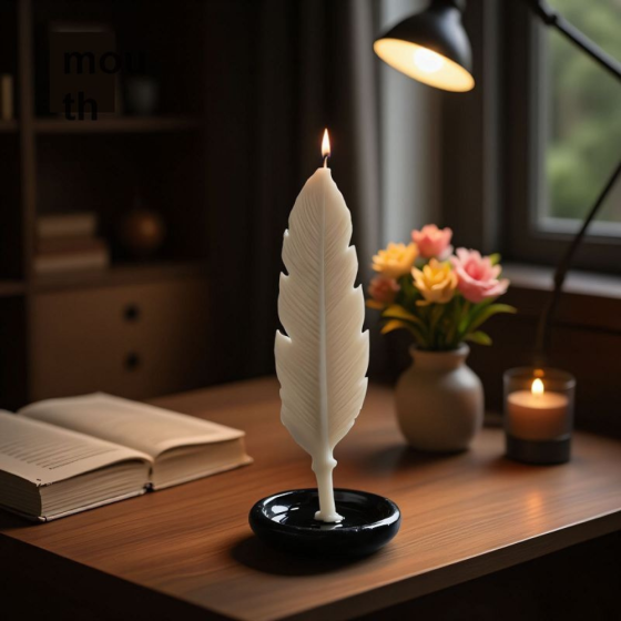 Силиконовая форма для изготовления свечи, молд 110 х 33 мм для изделий из соевого,пчелиного воска и парафина Каменец-Подольский