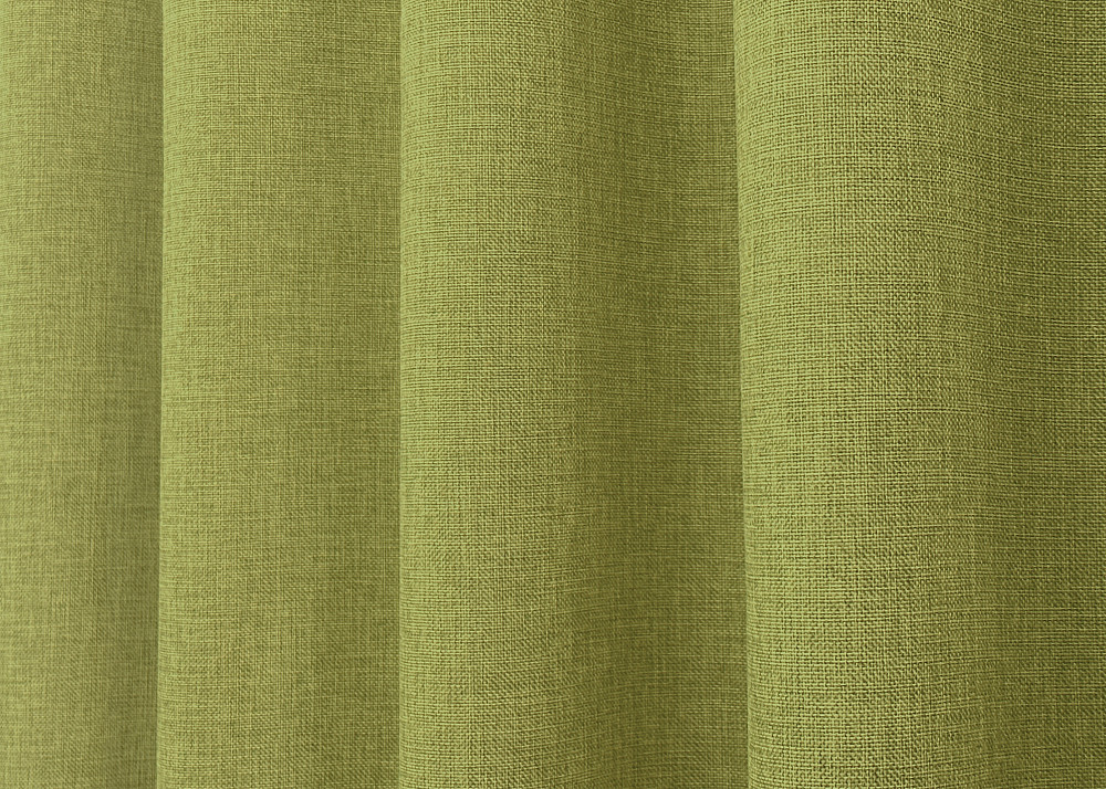 Комплект готовых штор VR-Textil Лен Мешковина № 106ш Оливковый 150х270см 2 шт (30-021) Киев - изображение 7