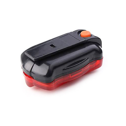 Велосипедний задній фонарик мигалка на батарейках 198-5LED, 2xAAA Дніпро - фото 3