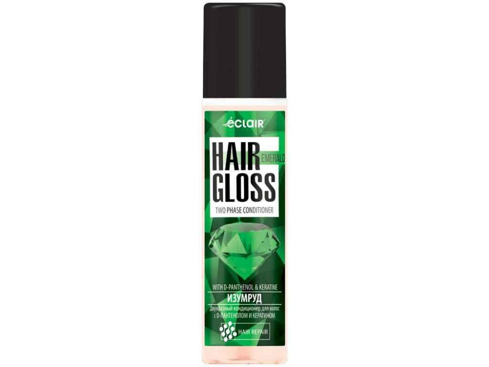 Кондиціонер для волосся 200мл Двофазний Emerald/Смарагд ТМ HAIR GLOSS Київ - фото 1
