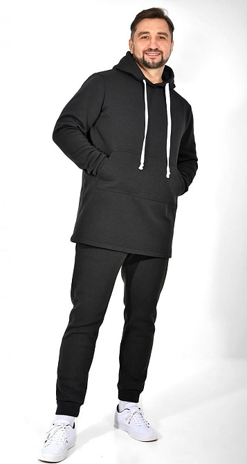 Тёплый костюм на флисе удлиненный (48) Киев - изображение 2