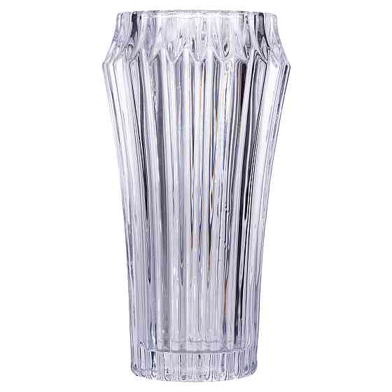 Yiwu Ваза для квітів зі скла 28.5 (см) декоративна прозора ваза з товстого скла 1.8 (л) HP-19-1 Коломыя