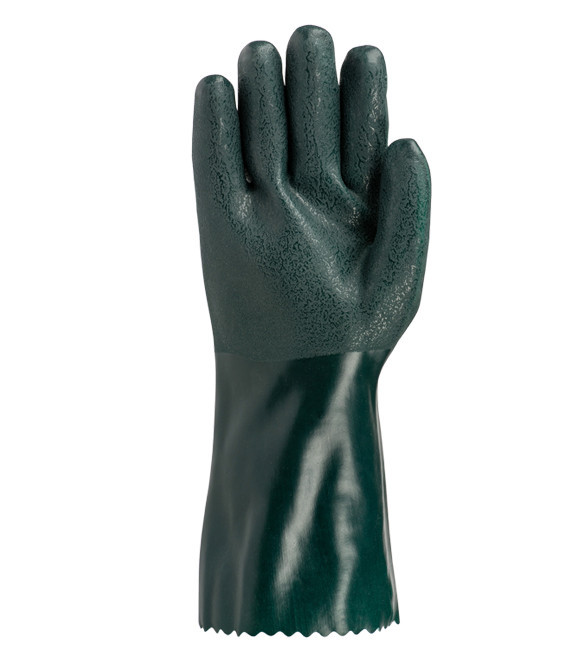 Doloni рукавички робочі захисні на бавовняній основі з ПВХ покриттям, розмір 9, D-Fender 3895 Рівне - фото 2