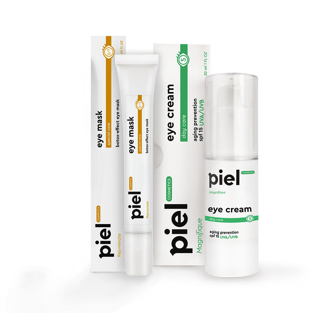 Комплекс засобів для догляду за шкірою навколо очей MAGNIFIQUE/ REJUVENATE Piel, 30 мл + 25 мл Дніпро - фото 1