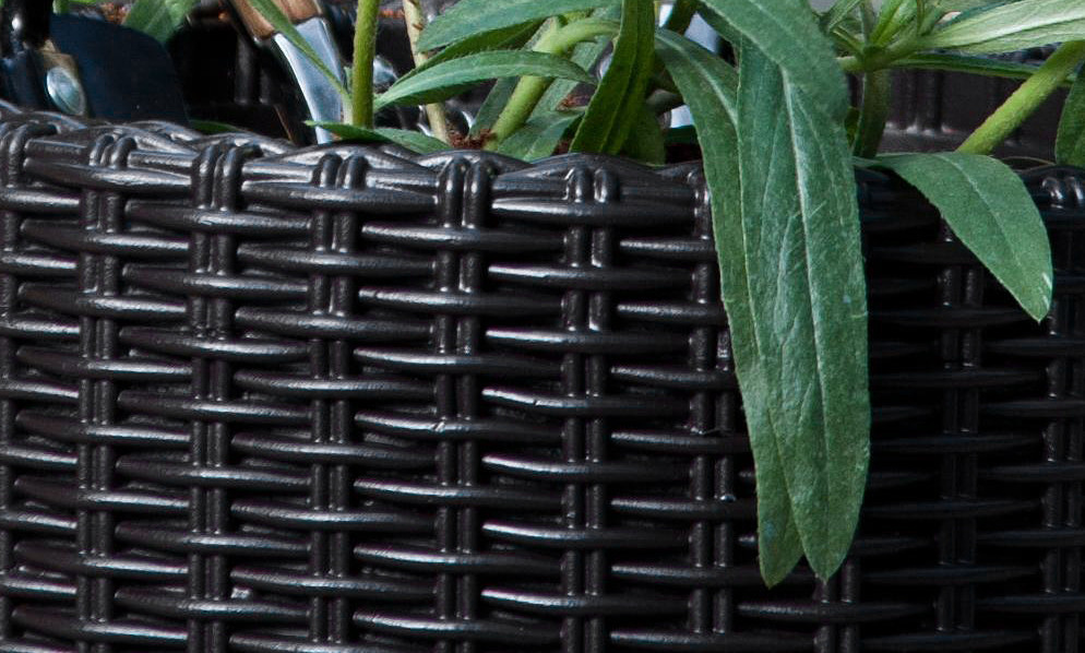 Горщик для квітів Keter 39 л. Cylinder Planter Large, сірий Київ - фото 5