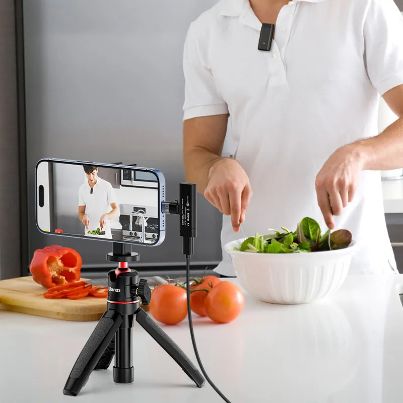 Бездротова мікрофонна система Ulanzi Vijim HM2301 Dual Channel Wireless Lavalier Microphone (A005 HM2301 ) Киев - изображение 10