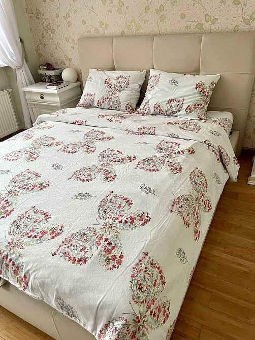 Ecotton Комплект постільної білизни Ecotton двоспальний Сімейний 150х215 см Butterfly білий Коломия - фото 2