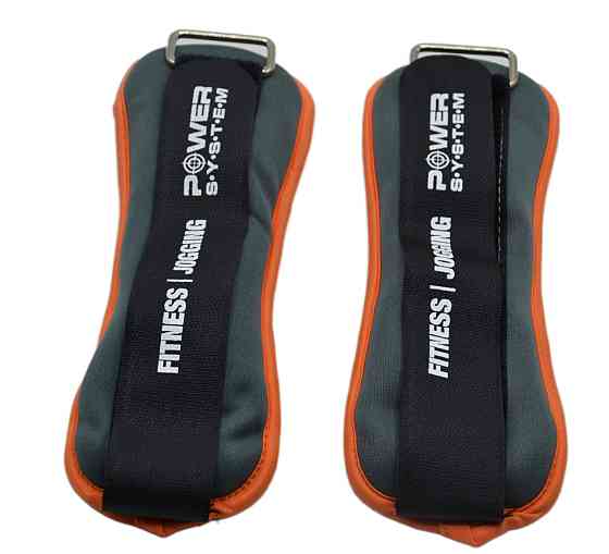 Обважнювачі-манжети для ніг та рук Power System PS-4073 Ankle Weights (2шт.*2 kg) (пара) Кам'янське