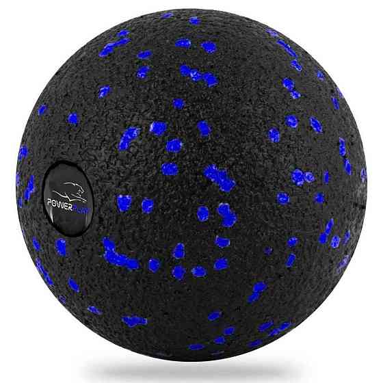 Набір для масажу та йоги PowerPlay PP_4096 (Ролик 33*14 + 2 м'ячі) Blue + гумка 7.5 кг. Кам'янське