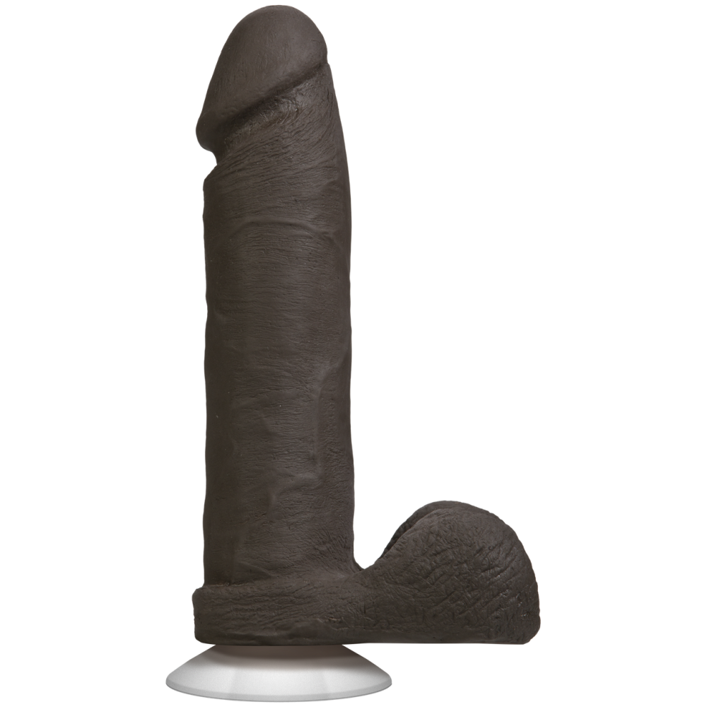 Фаллоимитатор Doc Johnson The Realistic Cock 8 inch Black - ULTRASKYN, Vack-U-Lock, диаметр 5,1см Sex Aura Киев - изображение 2