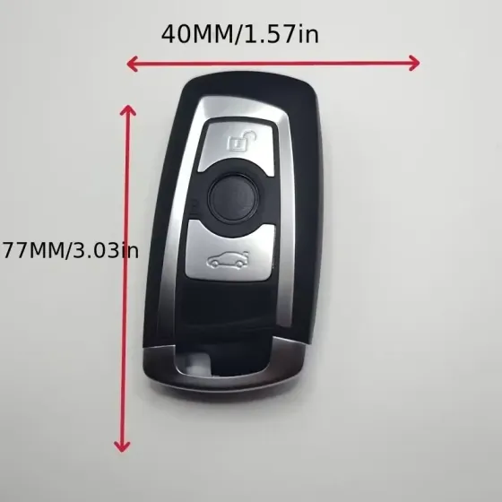 Смарт-ключ BMW HU92 з 3 кнопками для заміни Київ