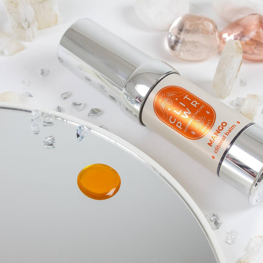 Жидкий вибратор CLIT PWR - MANGO CLITORAL BALM Sex Aura Киев - изображение 4