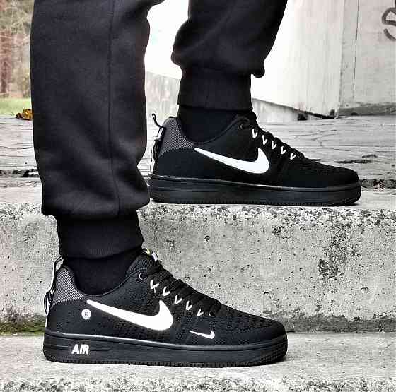 Кросівки Nike Force Чорні Чоловічі Форси Найк (розміри: 40,41,42,43) Дніпро