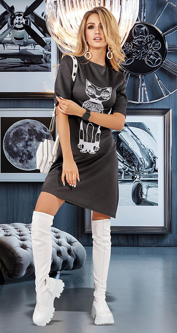 Стильне чорне плаття (44) Київ - фото 6