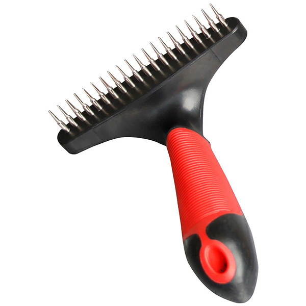 Flamingo Undercoat Rake Single Row Short ФЛАМИНГО ГРАБЛИ ОДНОРЯДНЫЕ расческа для собак, короткие зубцы Киев - изображение 1