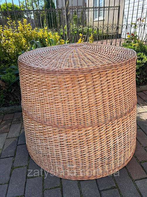 Большая плетеная люстра  из лозы Киев - изображение 2