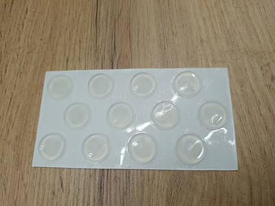 Силиконовый самоклеющийся отбойник d18мм 12шт на листе Харьков - изображение 2