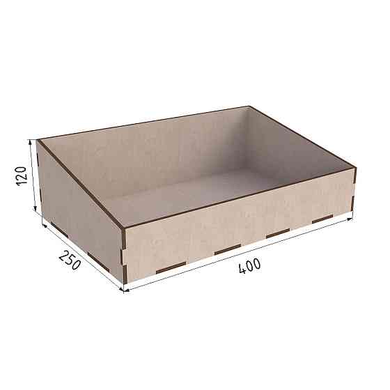 Короб EKOSTAR 400х120х250 Фанера 5 мм Киев