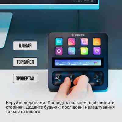 Набор блогера ELGATO Corsair Stream Deck + (10GBD9901) Винница
