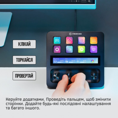 Набір блогера ELGATO Corsair Stream Deck + (10GBD9901) Вінниця - фото 5
