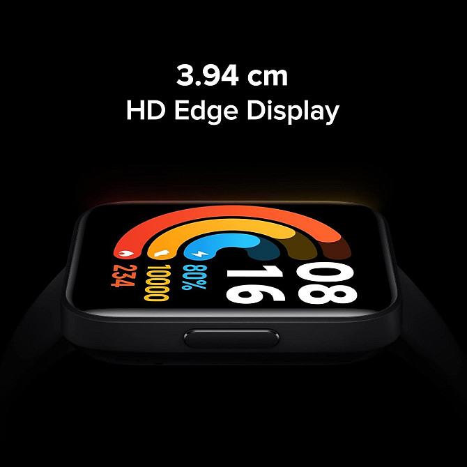 Смарт-часы Redmi Watch 2 Lite с GPS, мониторингом пульса, сна, стресса, SpO2, 100+спортивных режима, Киев - изображение 3