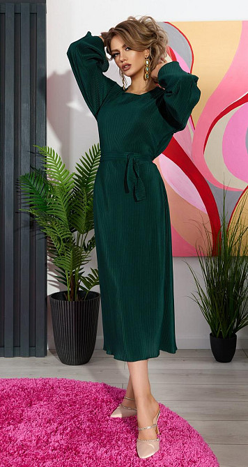 Довга сукня плісе (44) Київ - фото 5