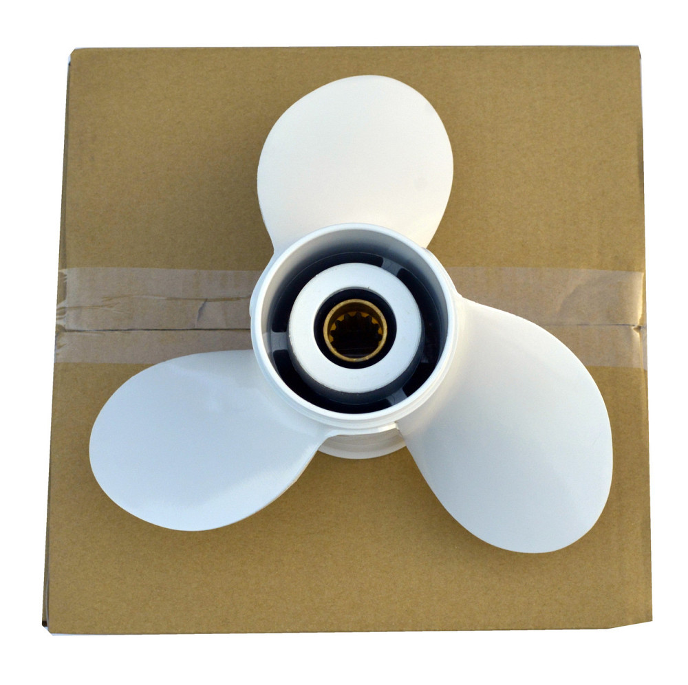 Винт гребной алюминиевый PANA-SILVER 3X9-1/4X9-3/4 для Yamaha 9.9–15 л.с. (8 шлицов) Киев - изображение 1